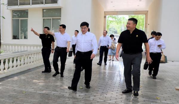 Chen Long, Secretary of Jinhua Municipal Party Committee, inspects HEC Group